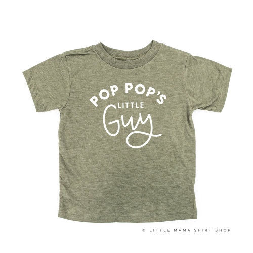 Pop Pop's Little Guy - Child Shirt | Toddler Boy Shirt | Shirts for Little Boys | Pop Pop's Guy | Little Boy Shirts | Baby Boy Shirt |