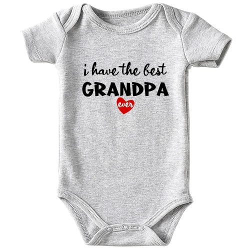 shlrzy Grandma baby announcement Newborn Baby Boy Clothes Funny Baby Bodysuits for Girls