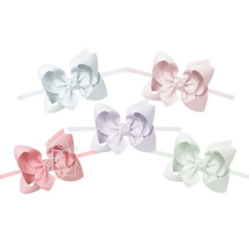 Satin Double Knot Bow on Clip