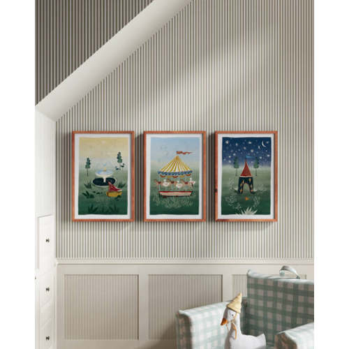 Parisian Park Wall Art Set