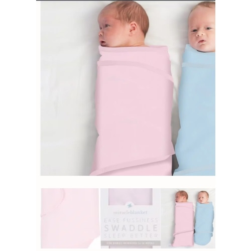 Miracle Blanket Swaddle, Swaddle Wrap, Swaddle Blanket, Sleep Sack, Wearable Blanket All-In-One