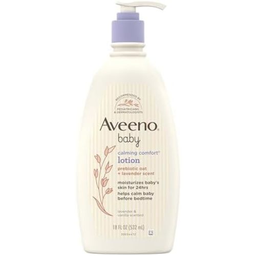 Aveeno Baby Calming Comfort Moisturizing Body Lotion, 18 fl. oz