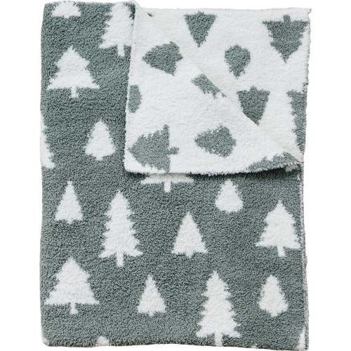 Pines Plush Blanket - Cozy Comfort & Woodsy Charm | Shop Now – Mebie Baby