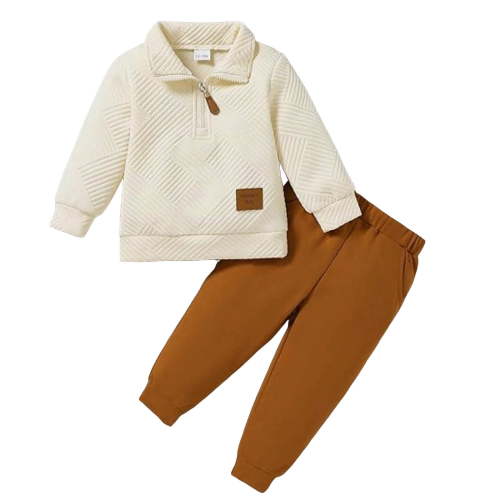 6-9 Months Boys Fall Clothes Newborn Boy Outfits Toddler Baby Boy Clothes Outfits Long Sleeve Solid Sweatshirt and Pants 2 Piece Fall Winter Sweatsuit Set