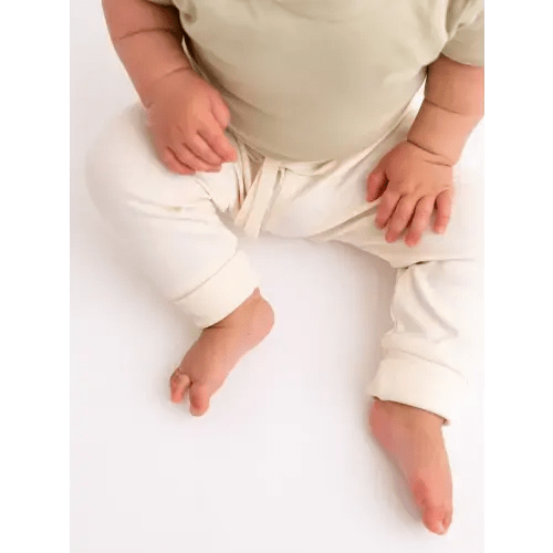 Baby Cruz Lightweight Jogger in ivory (3-6mo)