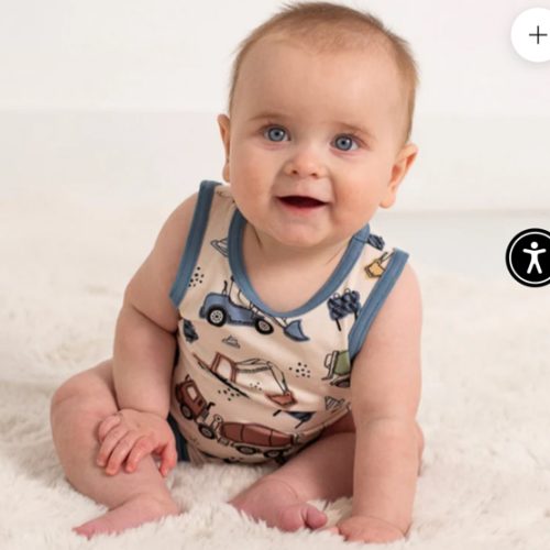 Diggin' It Sleeveless Shorty Romper