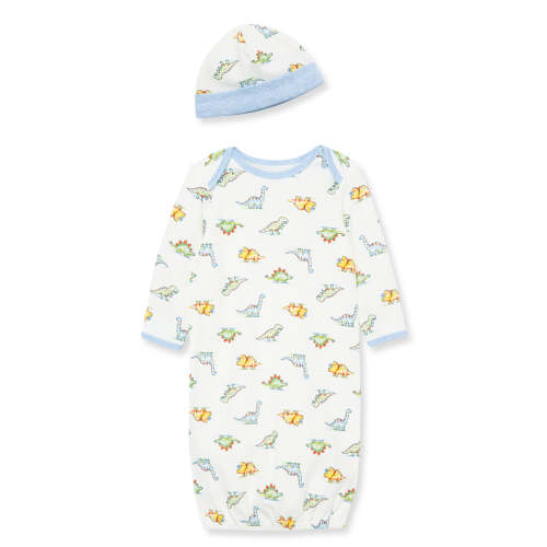 Dinomite Sleeper Gown And Hat