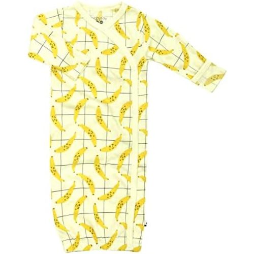 Babysoy Newborn Baby Kimono Wrap Around Snap Sleeper Gown Sack Bundler