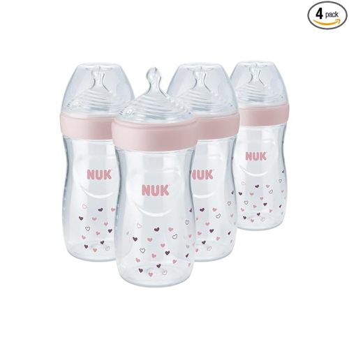 NUK Simply Natural Baby Bottle with SafeTemp
