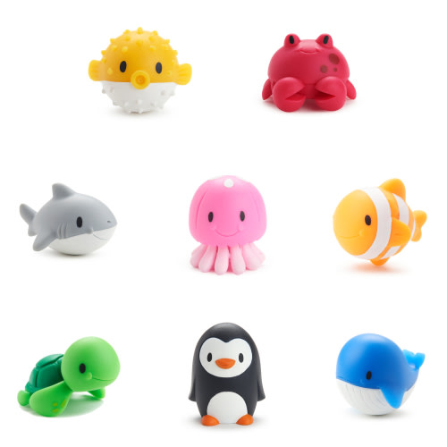 Munchkin Ocean Squirts Bath Toy - 8 Pack