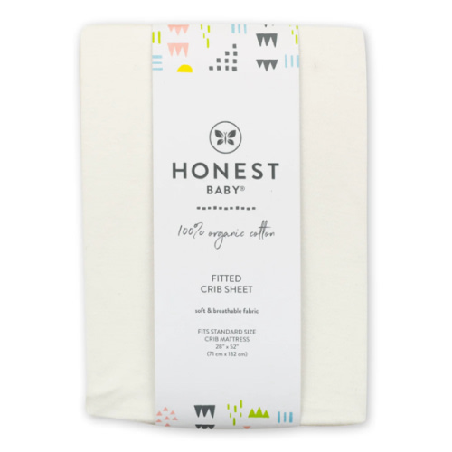 Organic Cotton Fitted Crib Sheet | Honest Baby Clothing | Sugar Sizzle