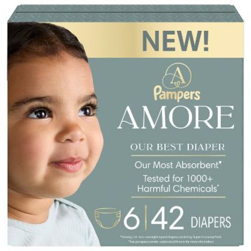 Amore by Pampers Diapers Super Pack - Size 6 - 42ct