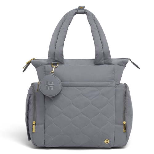 Huggies Cozy Hugg Pack Diaper Bag, Quiet Shade, Gray