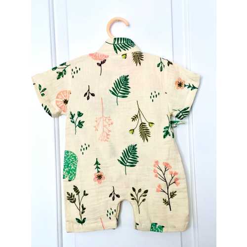 Baby Clothes•Baby Kimono •Kimono•Muslin Cotton Kimono•Baby Romper
