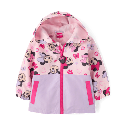 Toddler Girls Minnie Mouse™ Windbreaker Jacket - Pink