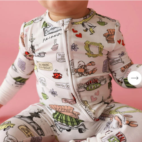 F•R•I•E•N•D•S White Baby Convertible Sleeper | Friends
