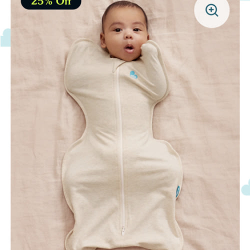 Swaddle Up™ 1.0 TOG Cotton Oatmeal