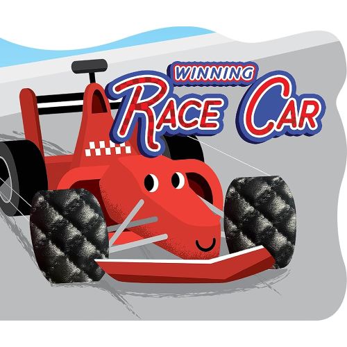 Little Hippo Books Winning Race Car I Children's Books Ages 1-3 | Touch and Feel Books for Toddlers 1-3 & Baby Books | Best Kid's Books and Baby Books | Children's Books and Sensory Books