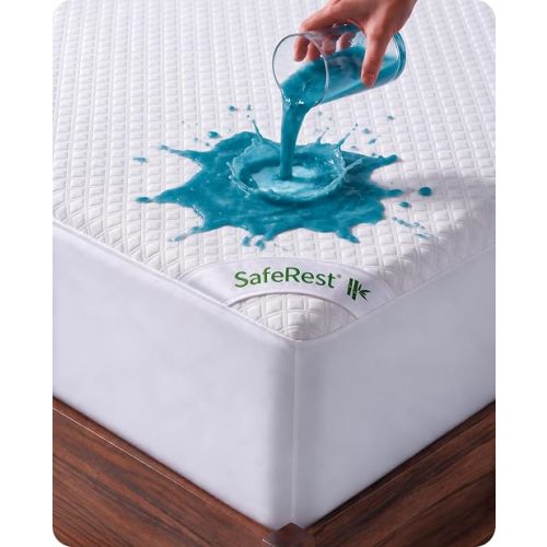 SafeRest Sleepure Waterproof Mattress Protector Crib Size