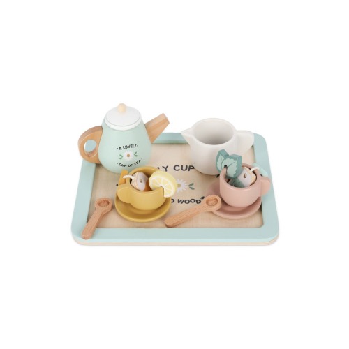 Wooden Tea Time Playset, One Size