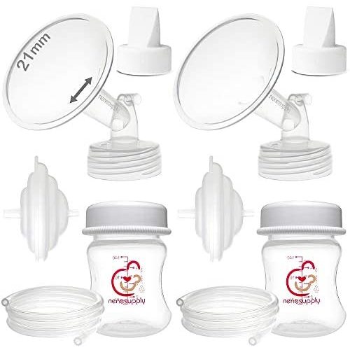 Nenesupply Pump Parts Compatible w Spectra S2 Spectra S1 Pumps Not Original Spectra S2 Accessories Spectra S1 Accessories Not Original Spectra Pump Parts Flange 21mm Duckbill Valves