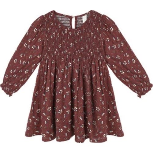Capri Harvest Berry Smocked Dress, 12-18M