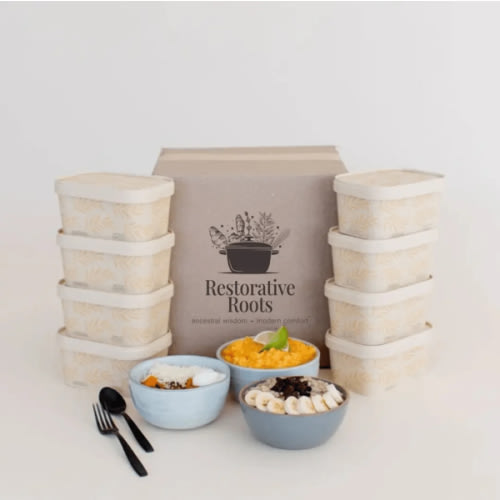 Healing Meal Gift Cards for Postpartum Recovery Support.