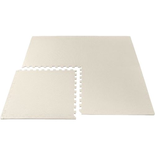 Thick Foam Floor Mat - Cream - 12