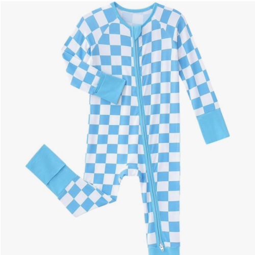 Baby Viscose from Bamboo Pajamas - Infant Boys Girls Footless Zippy Pjs Sleep 'N Play Clothes - One Piece Romper