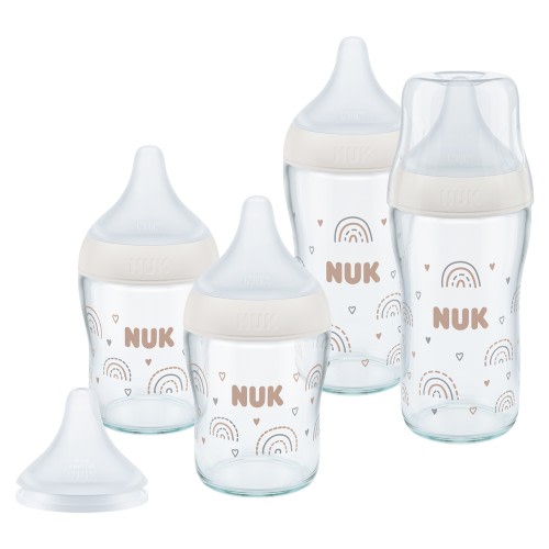 Nuk Perfect Match Glass Bottle 150mL + 260mL