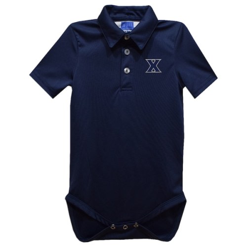 Infant Vive La Fete Navy Xavier Musketeers Polo Bodysuit