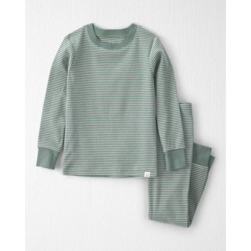Toddler 2-Piece Organic Cotton Ribbed Pajamas in Stripes - Little Planet | Carter's