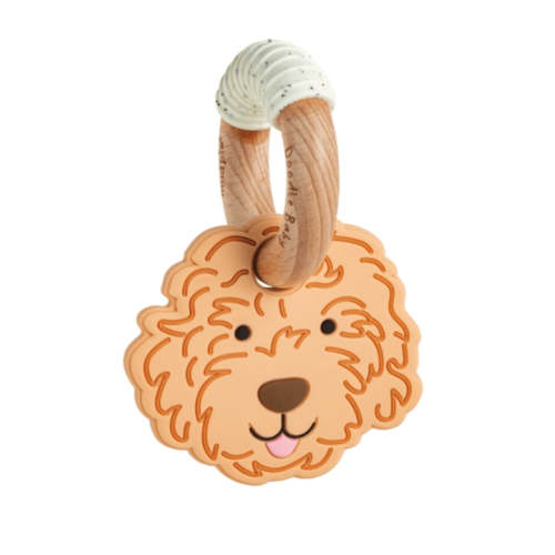 Chaleureux Light Golden Doodle Teether - Light Golden Doodle Teether