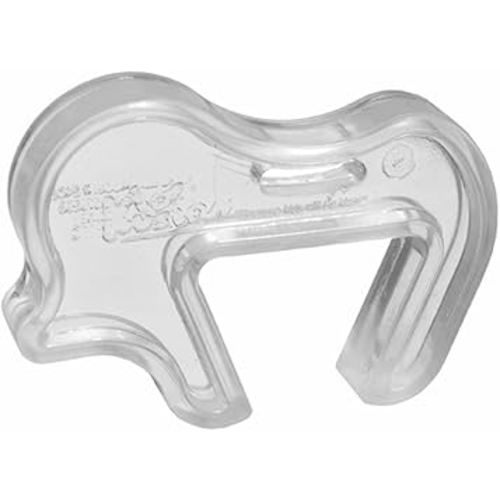 KidKusion Door Pinch Guard | 2 Pack | Clear | Baby Safety Finger Protectors | Durable Child Safety