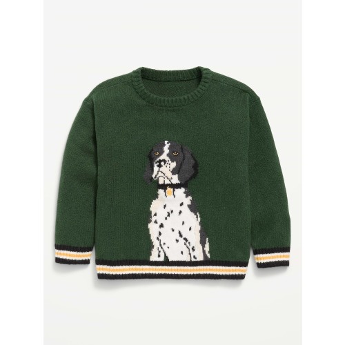 SoSoft Oversized Graphic Sweater for Toddler Boys