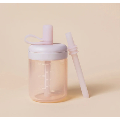 Silicone Training Cup with Straw