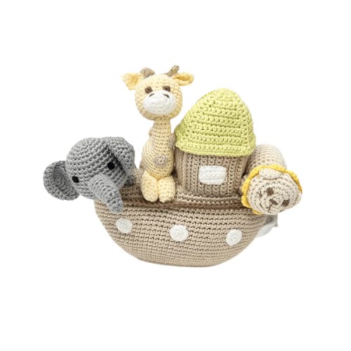 Noah's Ark Crocheted Toy | Posh Tots Children's Boutique
