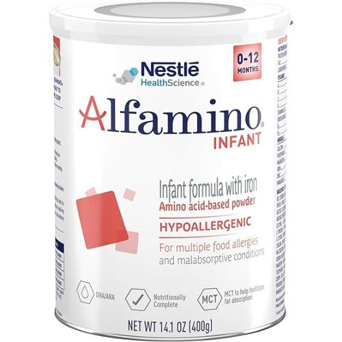 Alfamino Infant Formula, Amino Acid Based, with Iron, 14.1 oz