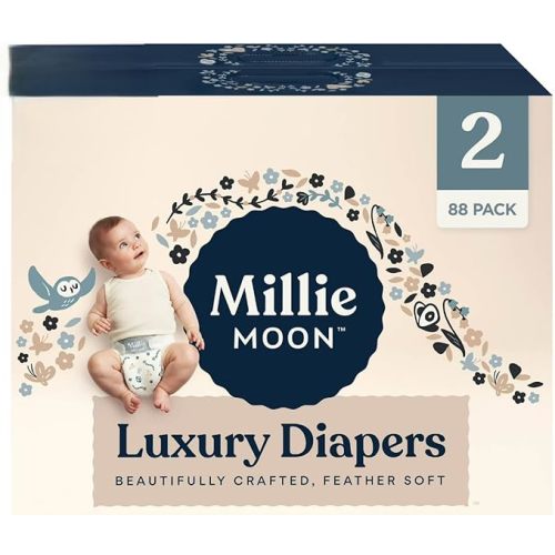 Millie Moon Luxury Diapers – (Size 2)