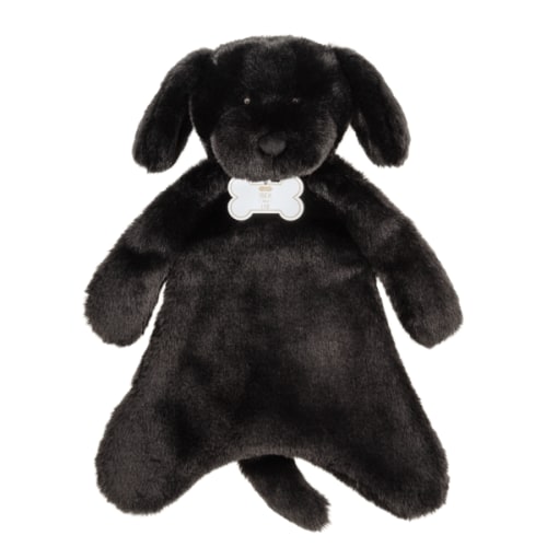 Mud Pie Black Lab Plush Woobie