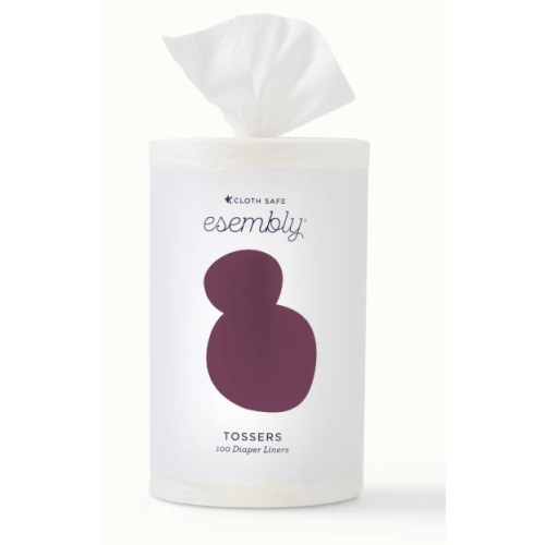 Disposable Biodegradable Cloth Diaper Liners - Esembly Baby