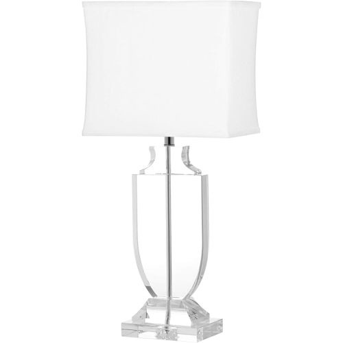 SAFAVIEH Lighting Collection Deirdre Crystal Urn 26-inch Bedroom Living Room Home Office Desk Nightstand Table Lamp (LED Bulb Included)