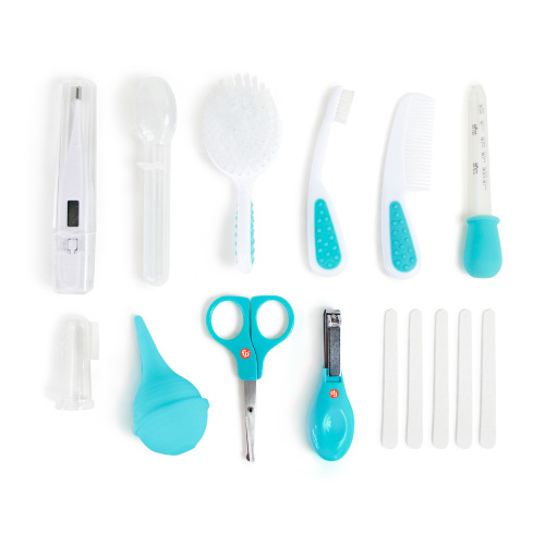 Fisher-Price Baby Grooming and Medical Kit for Newborns, 16 Pieces, 0+ Months