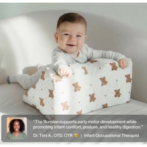 Burplee Lounger | Tummy Time, Gas and Reflux Relief for Babies | 0-9 Months – Vonu