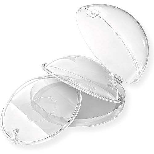 New Model with Plugs! 2PCS Breast Shells, Milk Saver, Wearable Nursing Cups, Protect Sore Nipples for Breastfeeding, Collect Breastmilk Leaks for Nursing Moms, BPA-Free and Reusable