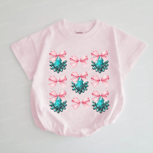 Baby Western Bow Romper