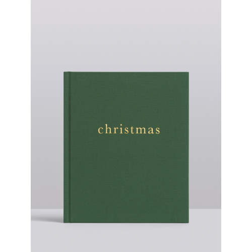Family Christmas Book - Forest Green