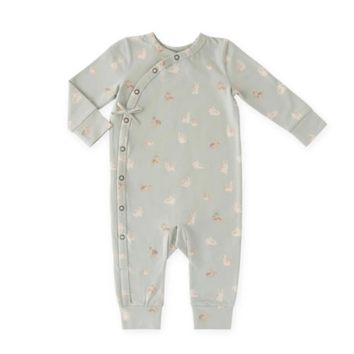 The Littles Kimono Romper Hoppy Bunny 3-6 mos.