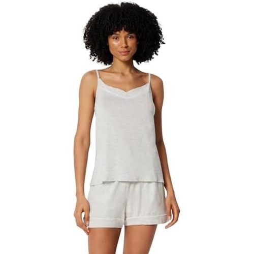 Amazon Essentials Women's Modal-Blend Pajama Set, Camisole with Shorts