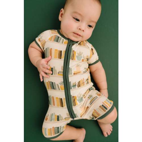 Little Library Bamboo Short Romper